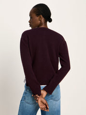 Boxy Strickjacke GOTS