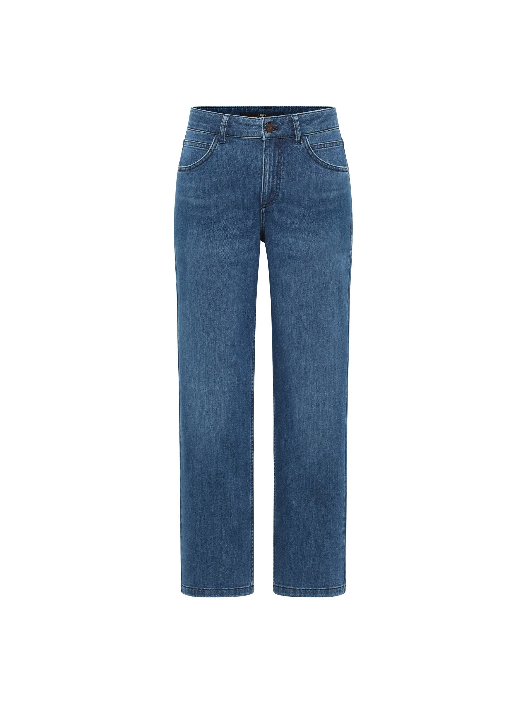 Relaxed Jeans GOTS - Dark Blue Denim