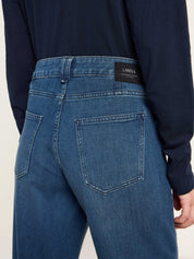 Relaxed Jeans GOTS - Dark Blue Denim