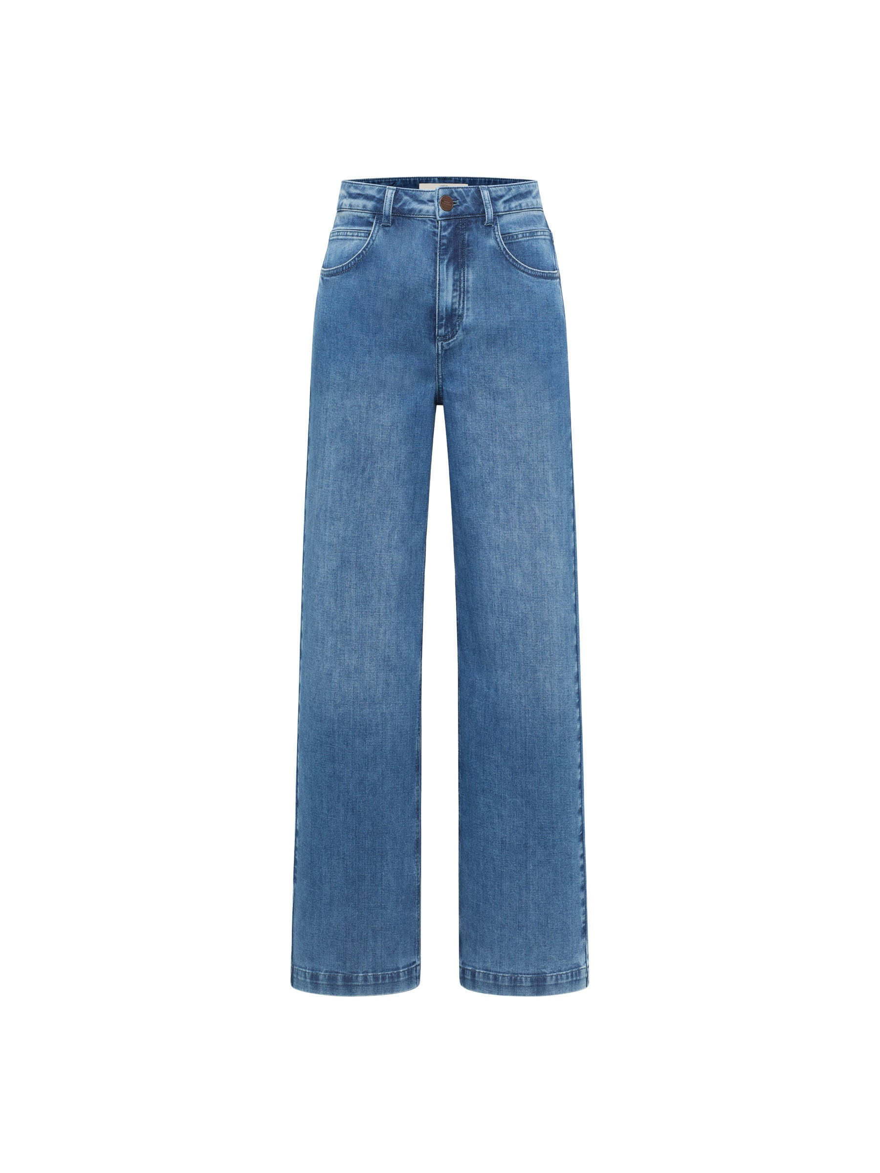 Marlenejeans GOTS - mid blue denim