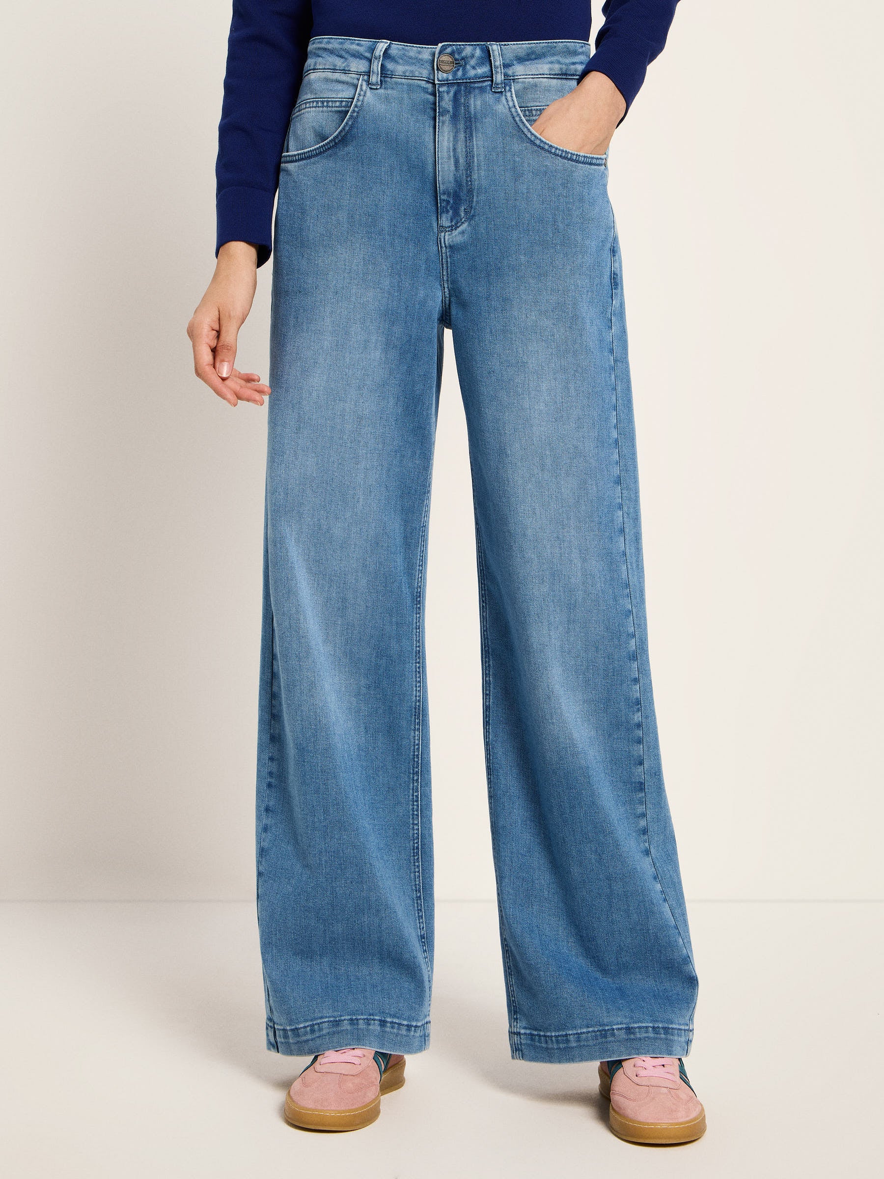 Marlenejeans GOTS - mid blue denim