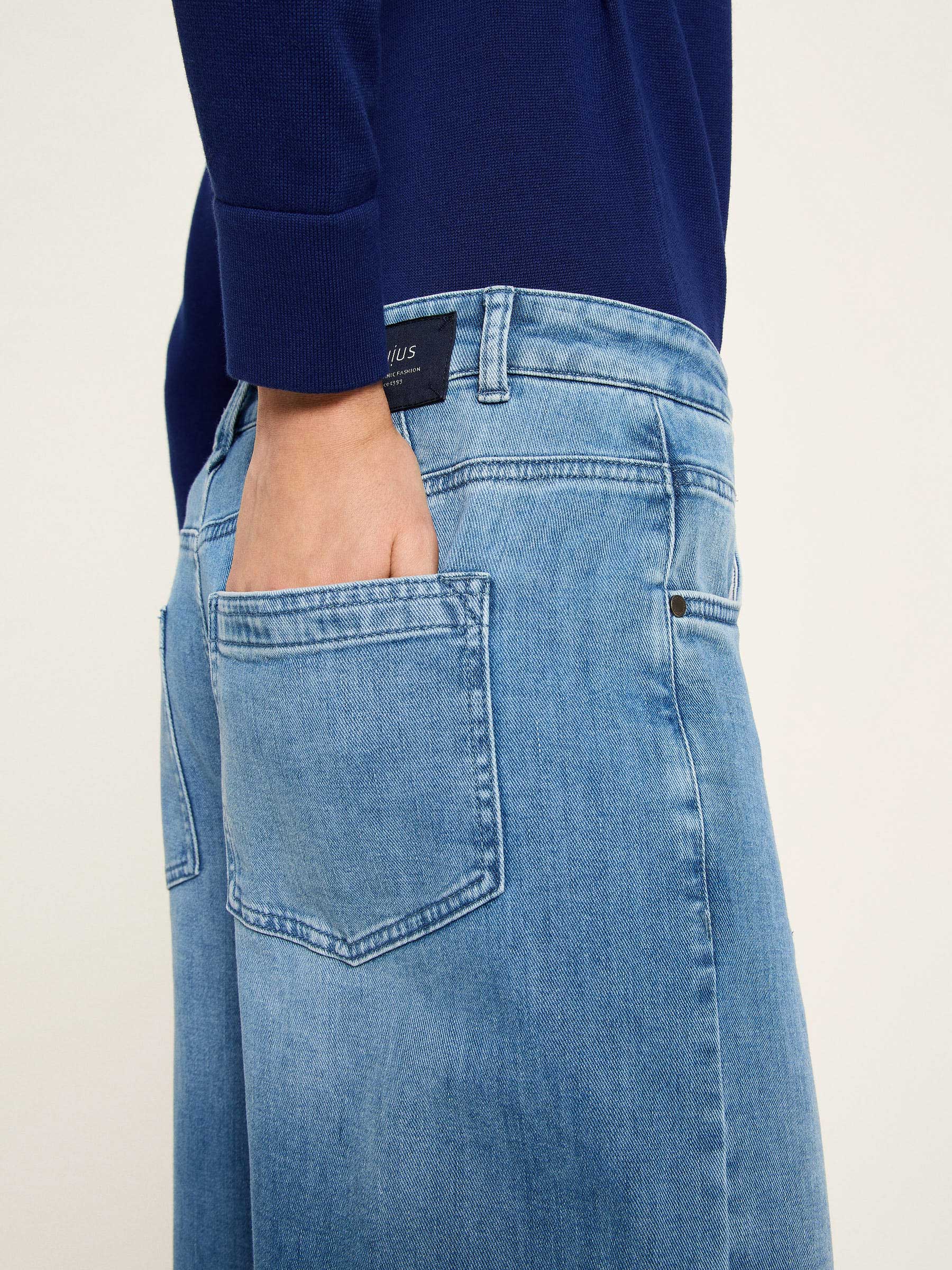 Marlenejeans GOTS - mid blue denim