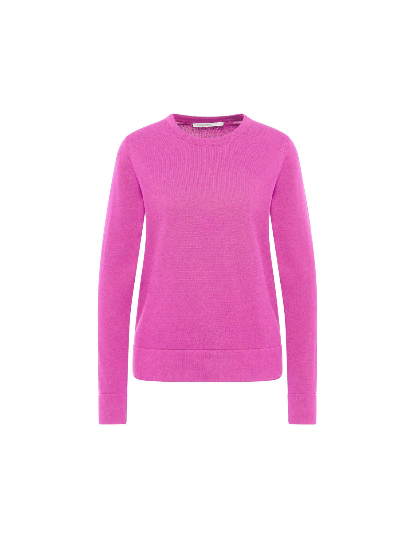 Rundhalspullover GOTS - pink