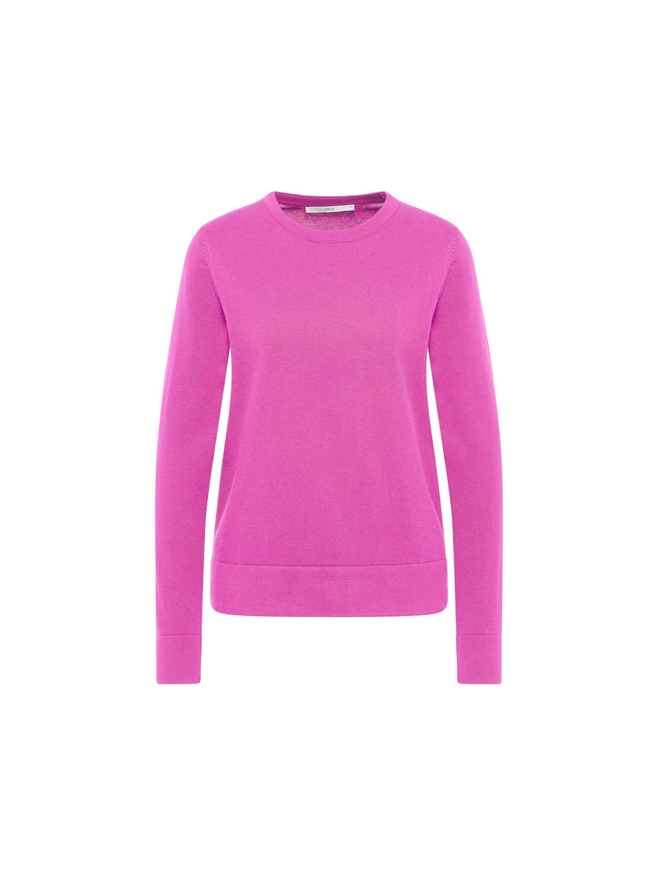 Rundhalspullover GOTS - pink