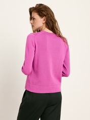 Rundhalspullover GOTS - pink