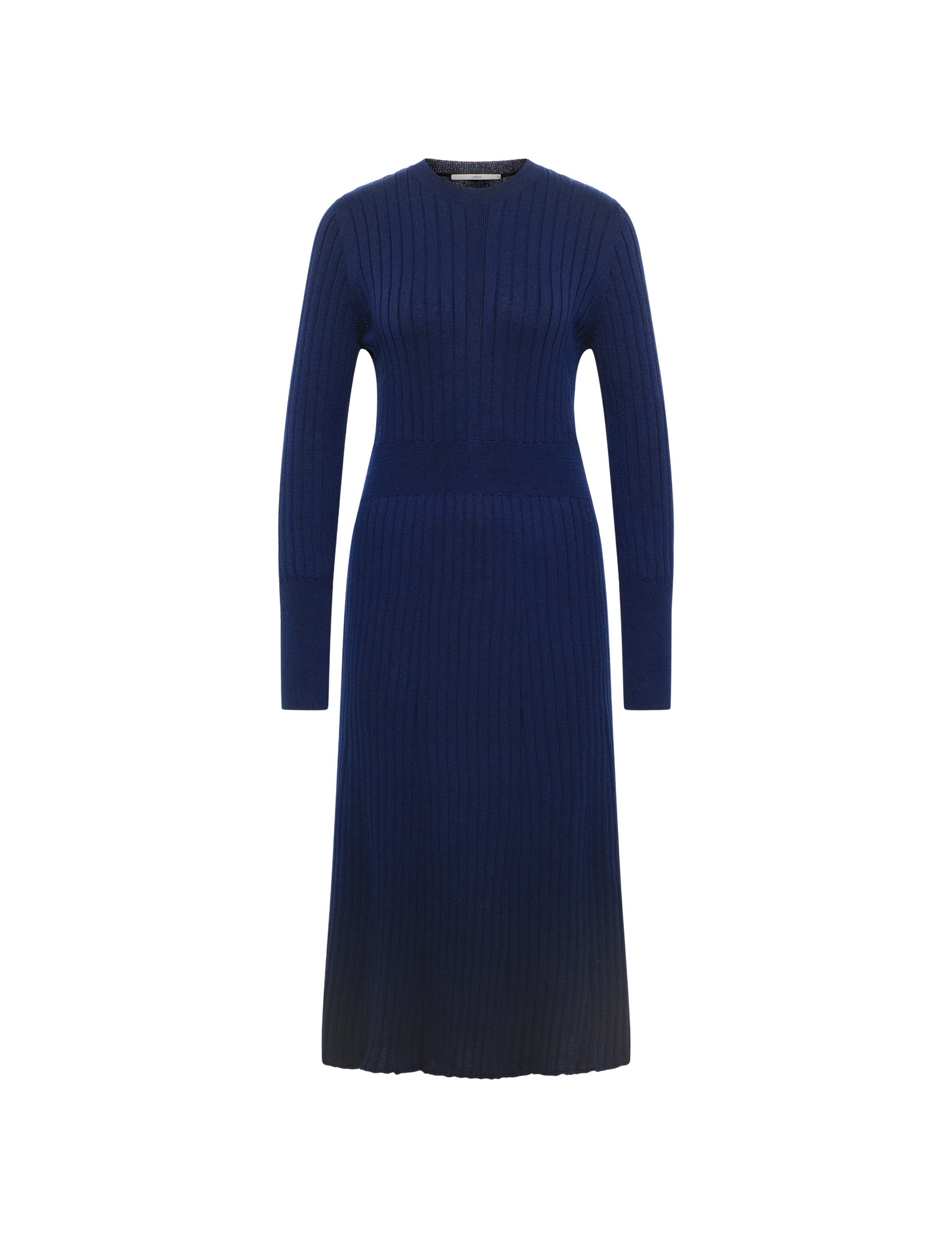 Strickkleid GOTS - Purple Blue