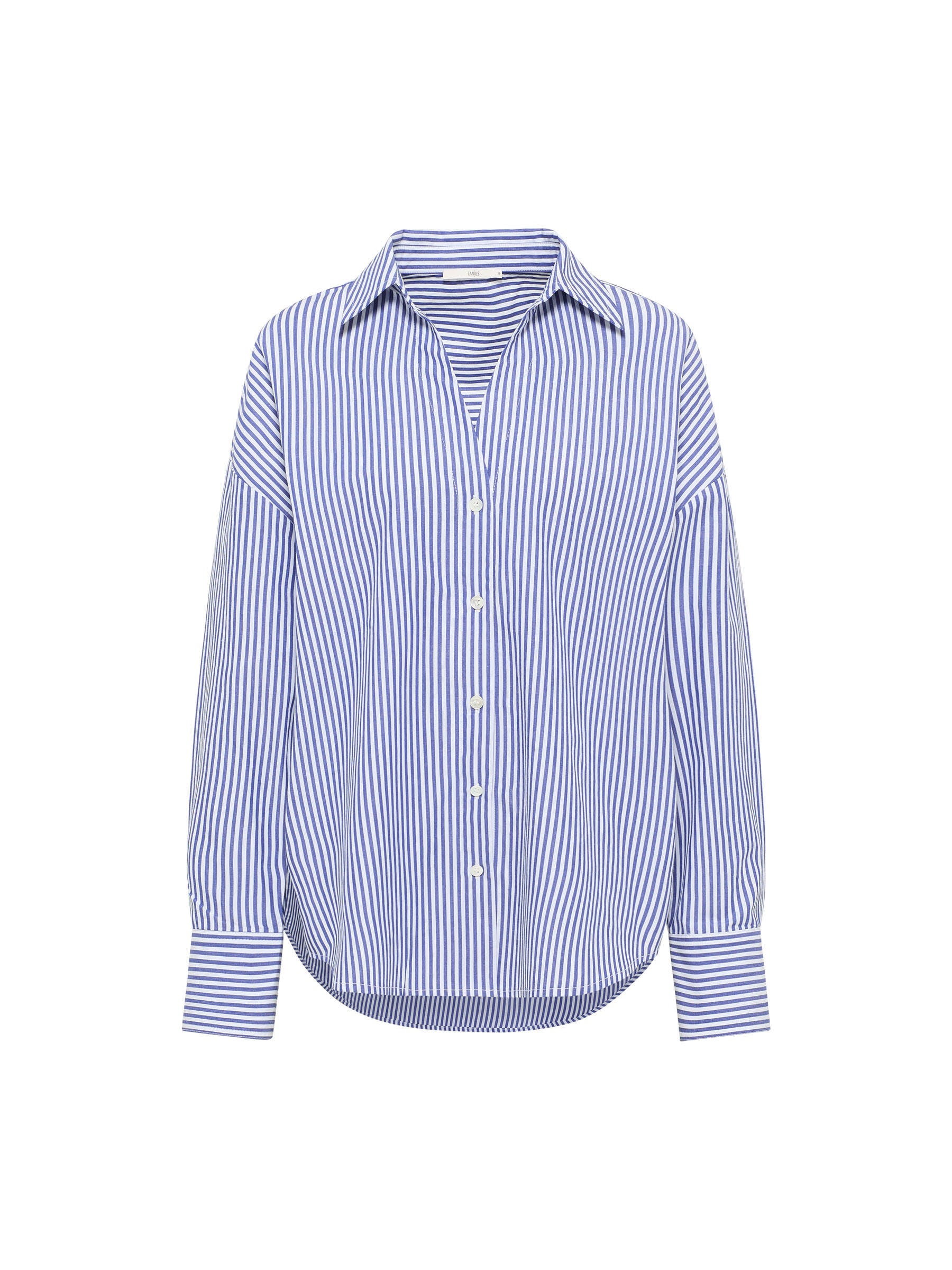 Streifenhemd OCS - Blue/Off White