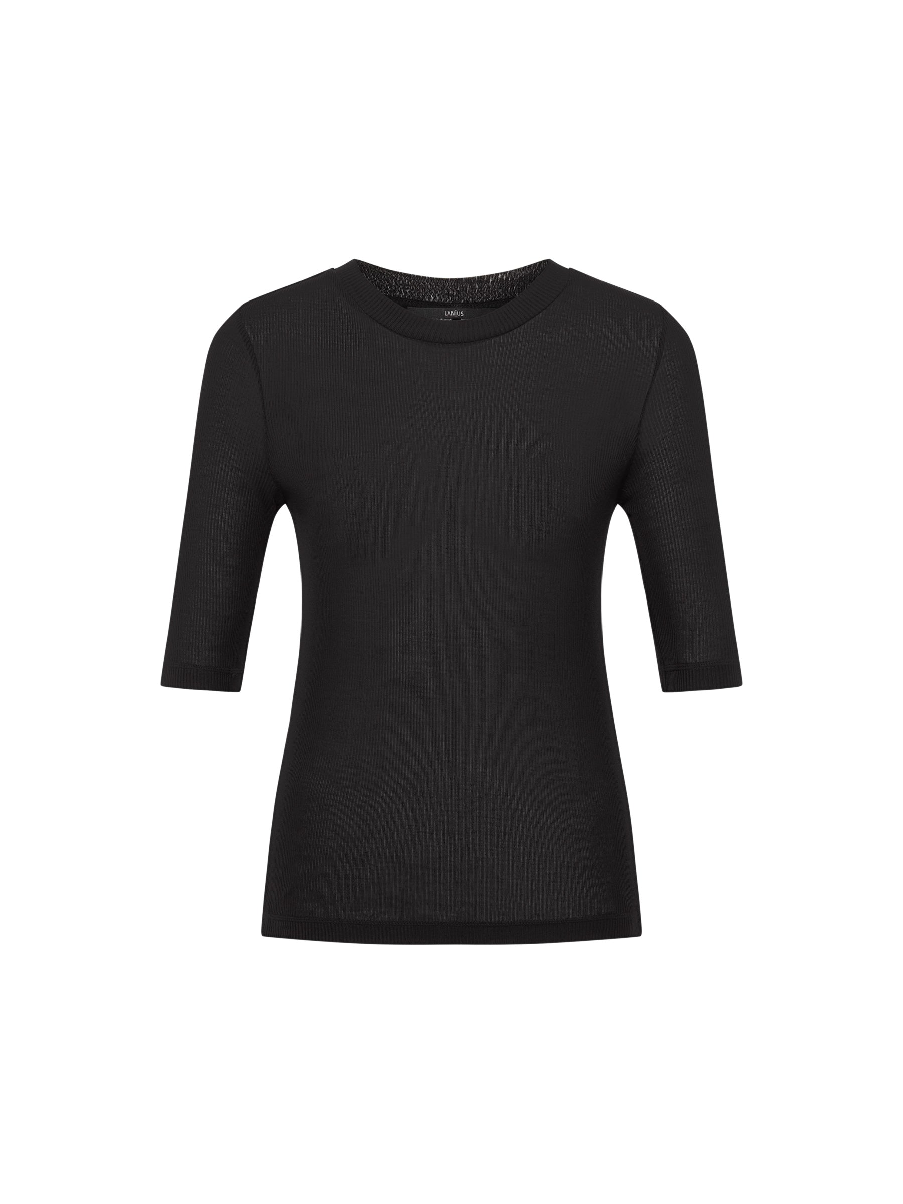 Stehkragenshirt aus TENCEL