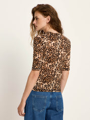 Stehkragenshirt aus TENCEL