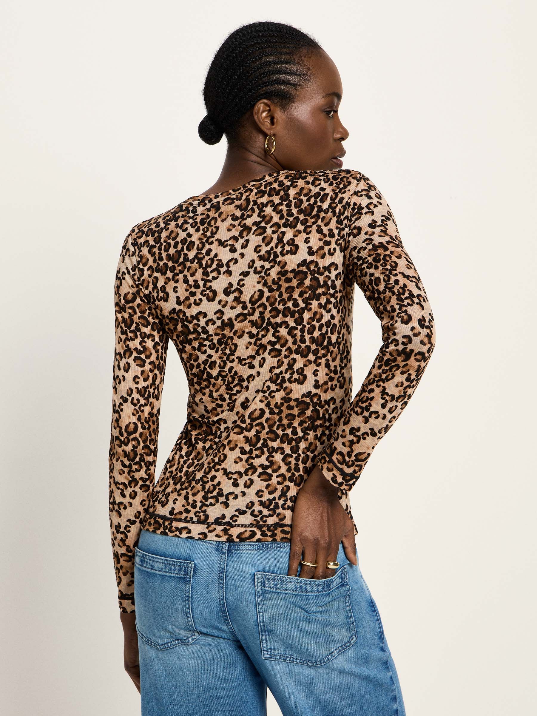 Langarmshirt aus Tencel