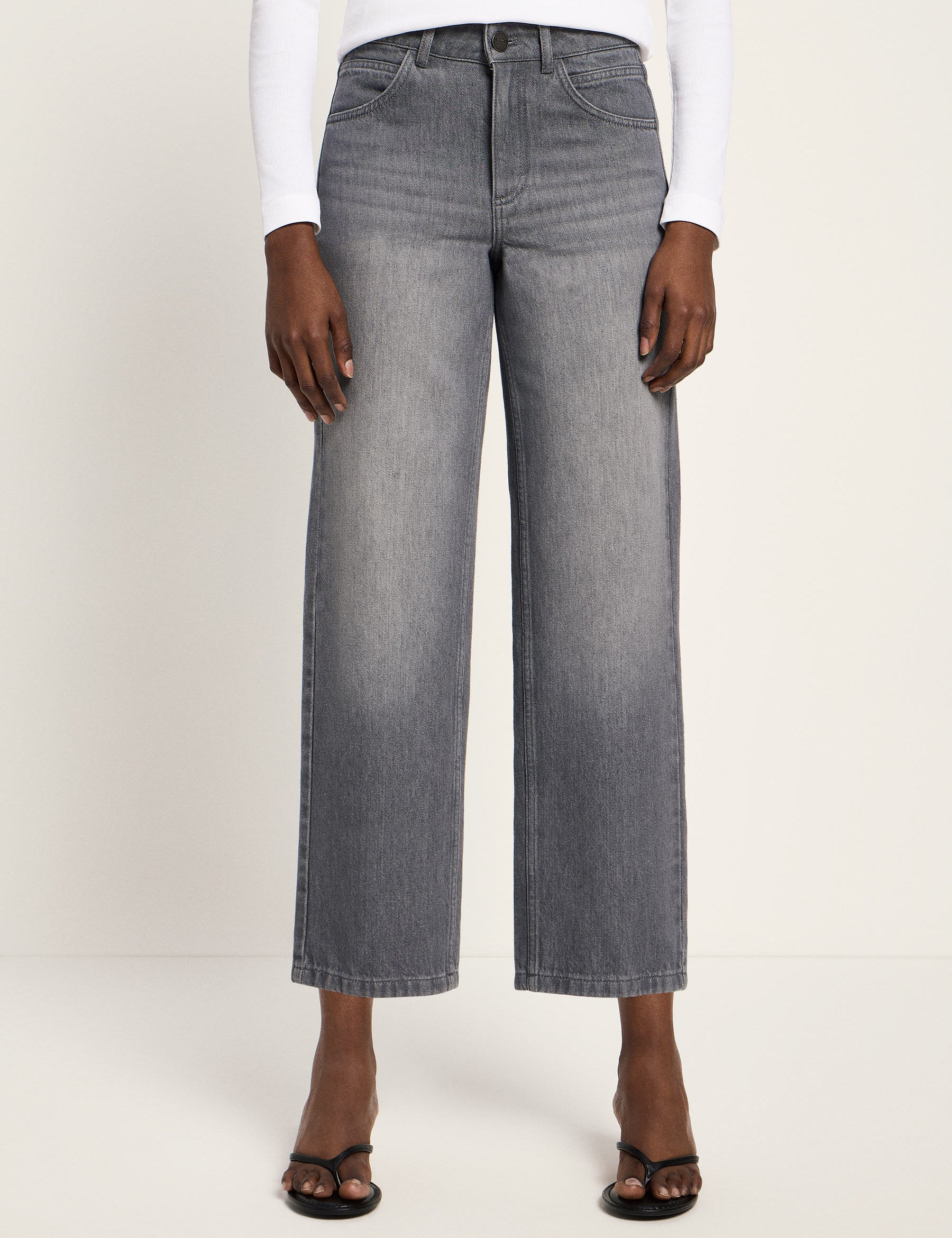 Relaxed Jeans GOTS - Dark Grey Denim