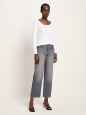 Relaxed Jeans GOTS - Dark Grey Denim