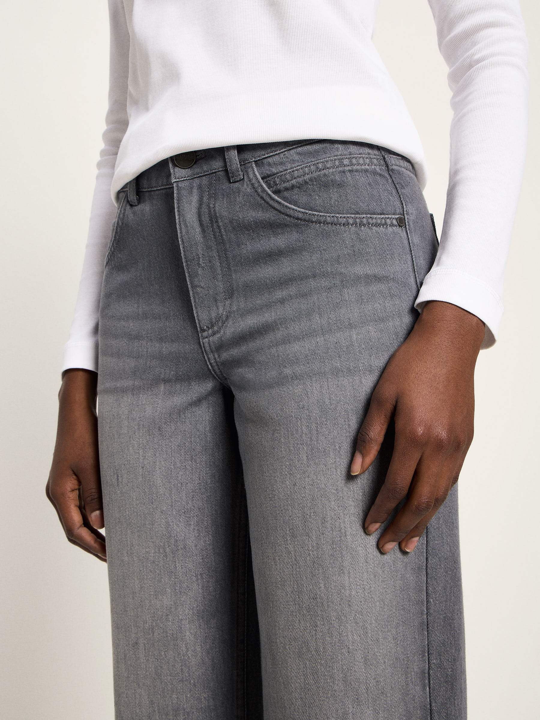 Relaxed Jeans GOTS - Dark Grey Denim