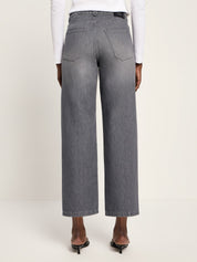 Relaxed Jeans GOTS - Dark Grey Denim