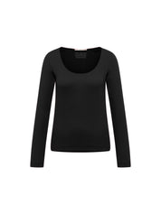 Langarmshirt GOTS - Black