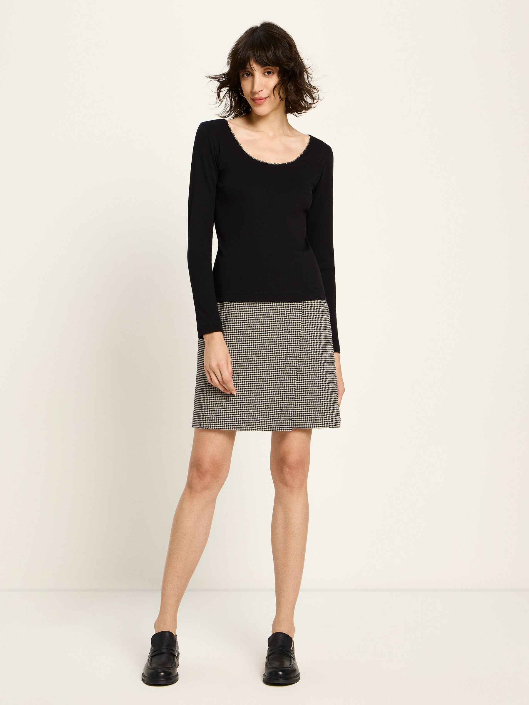 Langarmshirt GOTS - Black