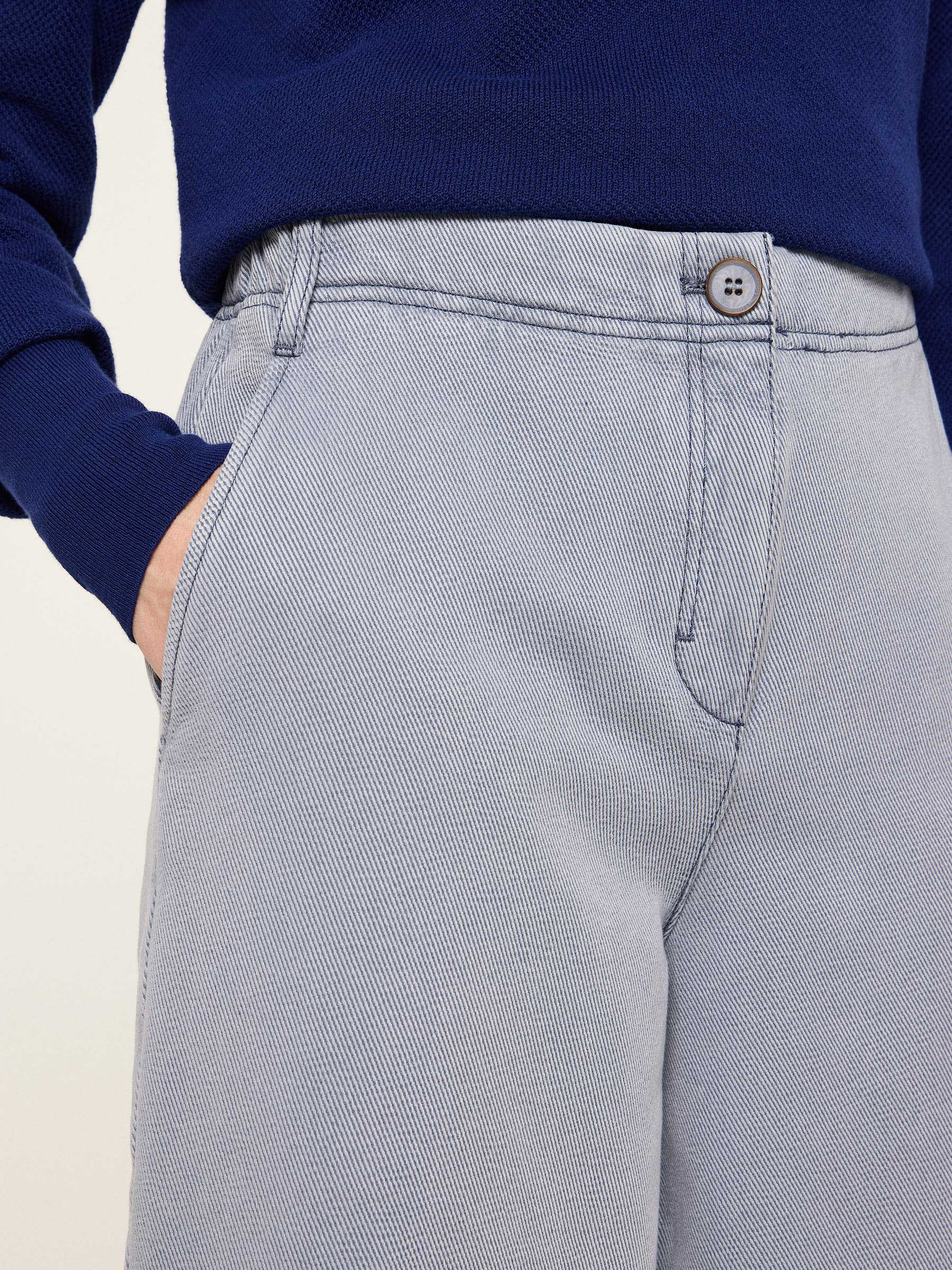 Verkürzte Hose OCS - Light Blue