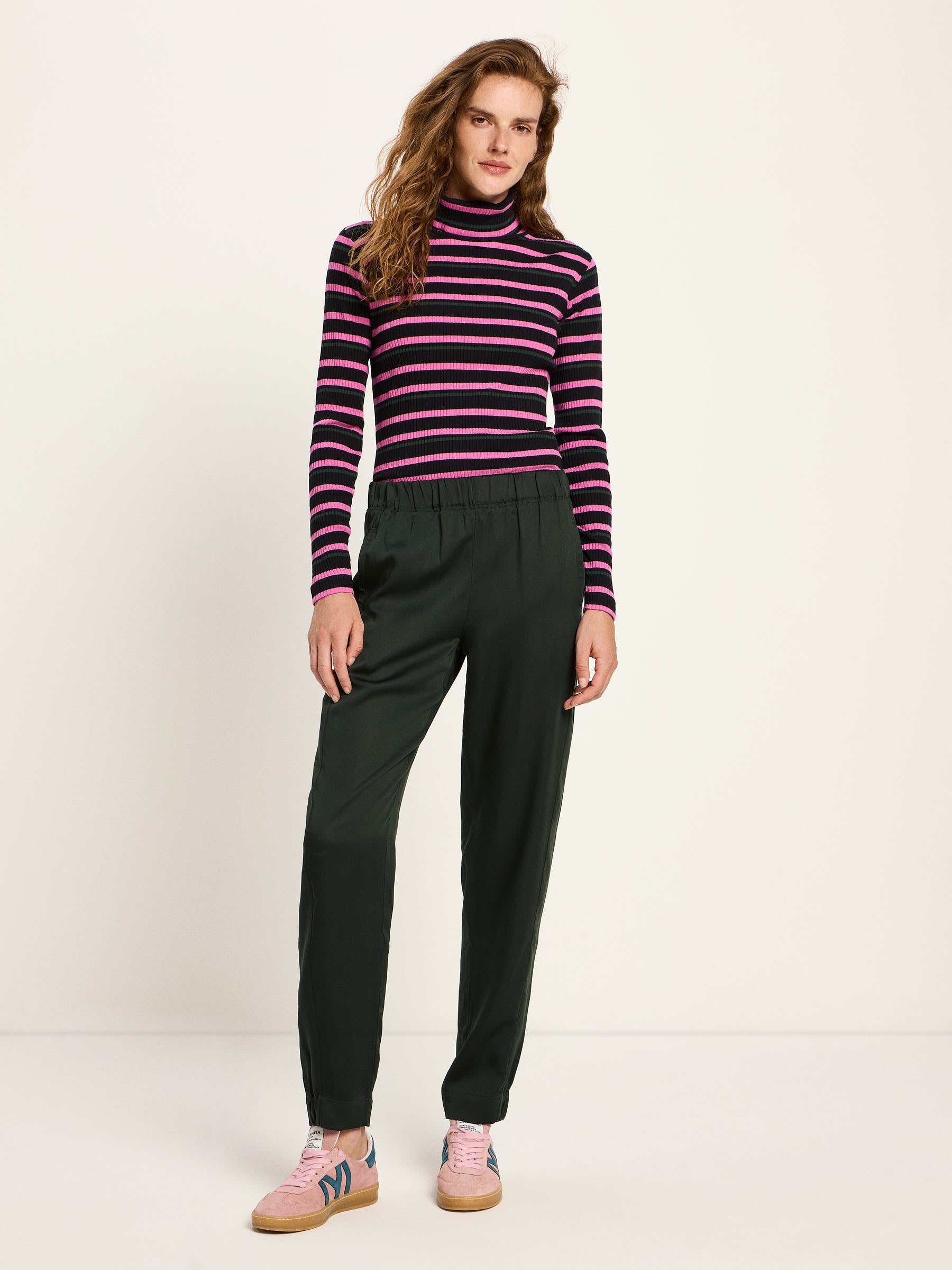 Hose aus Tencel - Forest