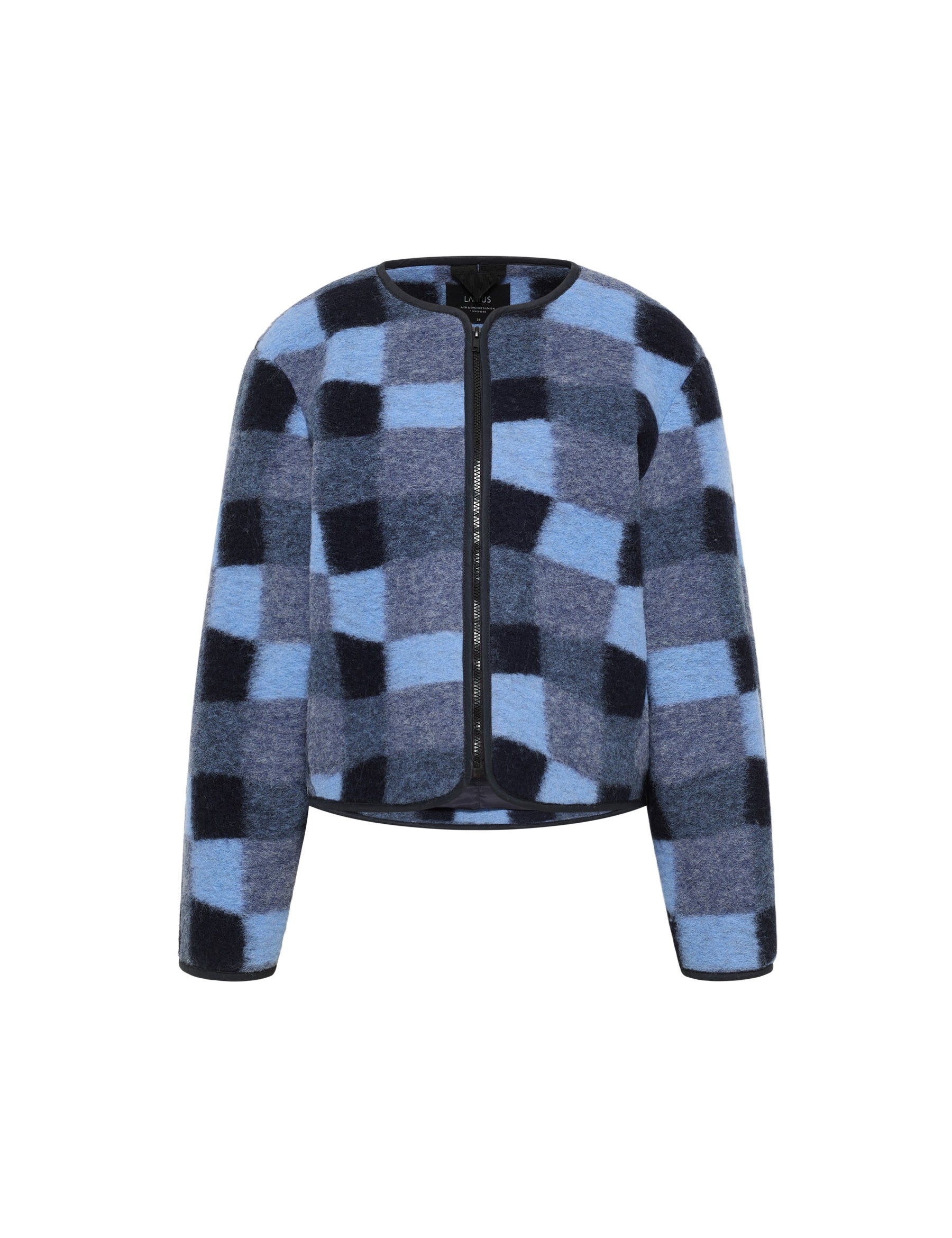 Karo Jacke - Blue Multicolor