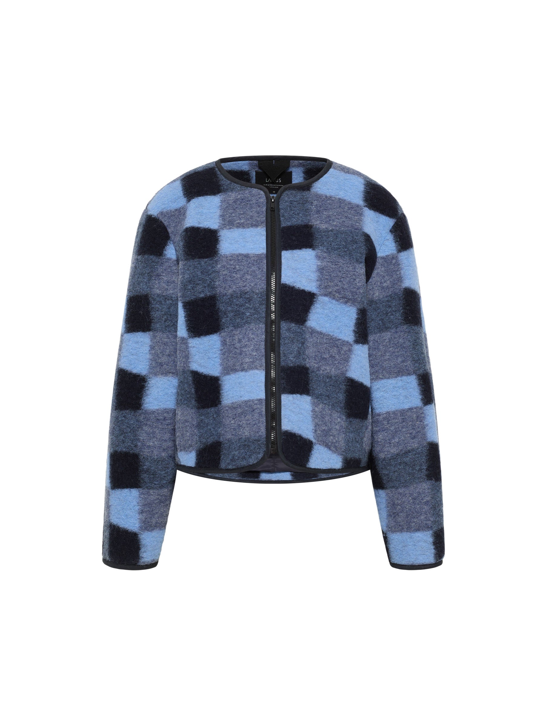 Karo Jacke - Blue Multicolor