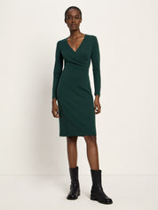 Kleid mit Wickeloptik