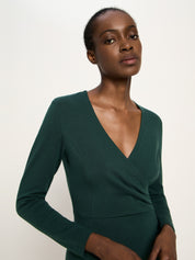 Kleid mit Wickeloptik