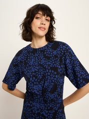 Jumpsuit - Print Painted Animal Midnig
