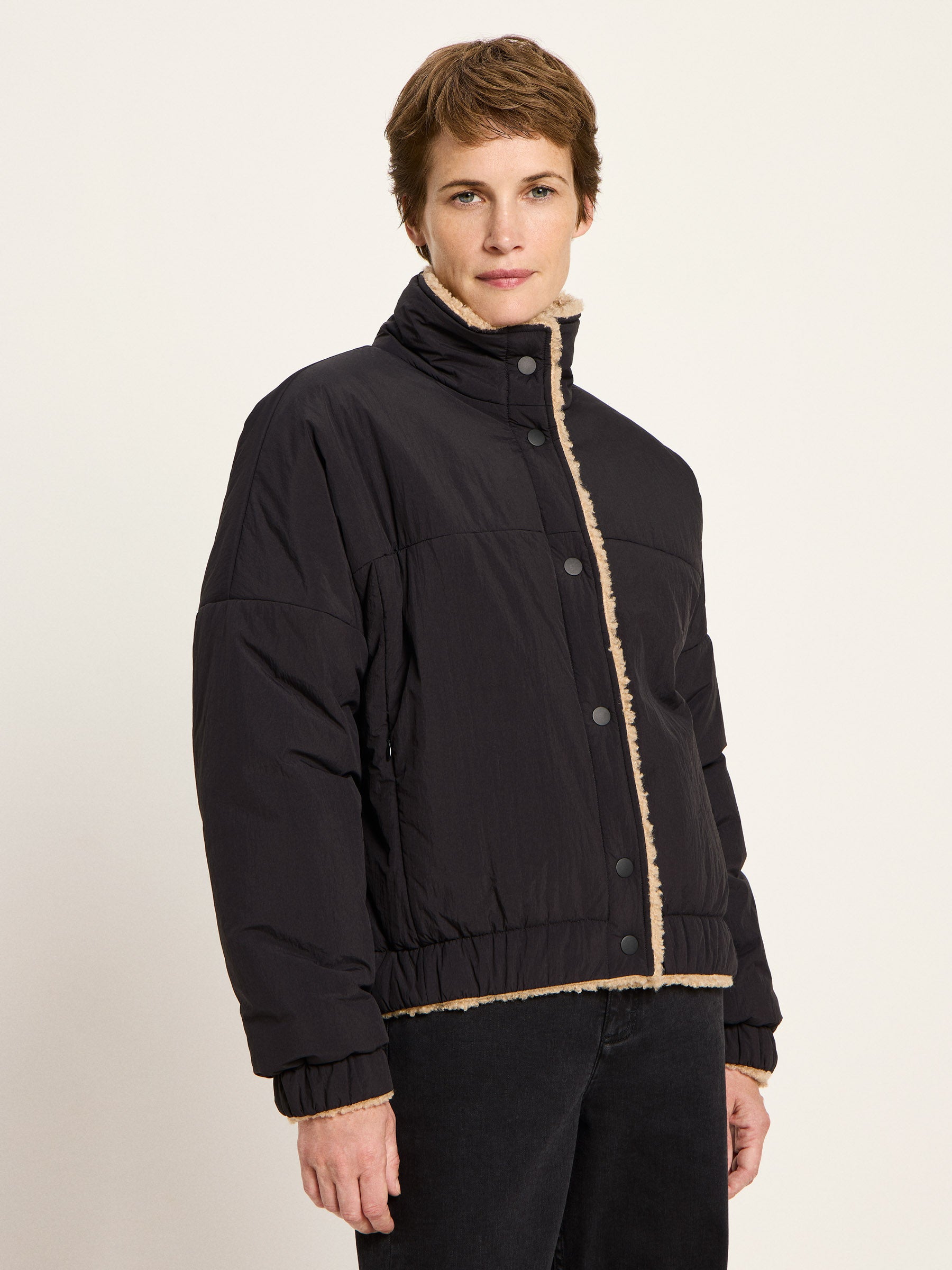 Wende Jacke GRS - Black