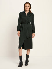Kleid aus Tencel - Forest