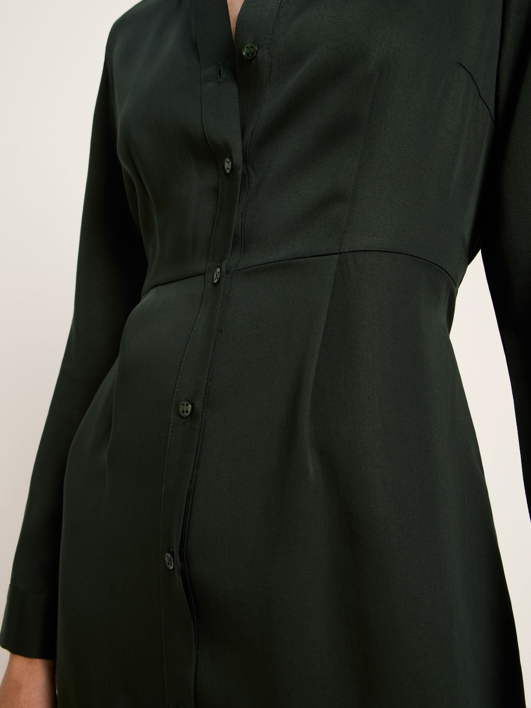 Kleid aus Tencel - Forest