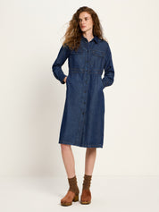 Jeans Kleid - Dark Blue Denim