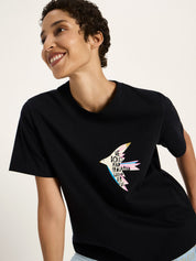 Statementshirt BIRD GOTS