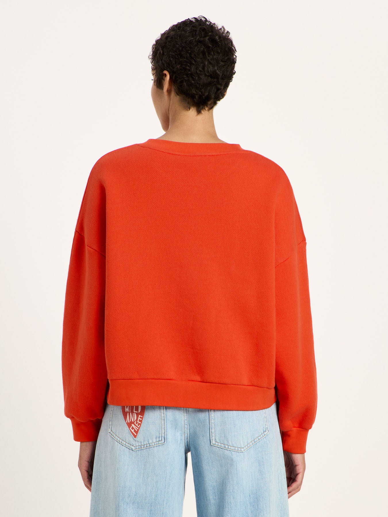 Statementsweatshirt GOTS