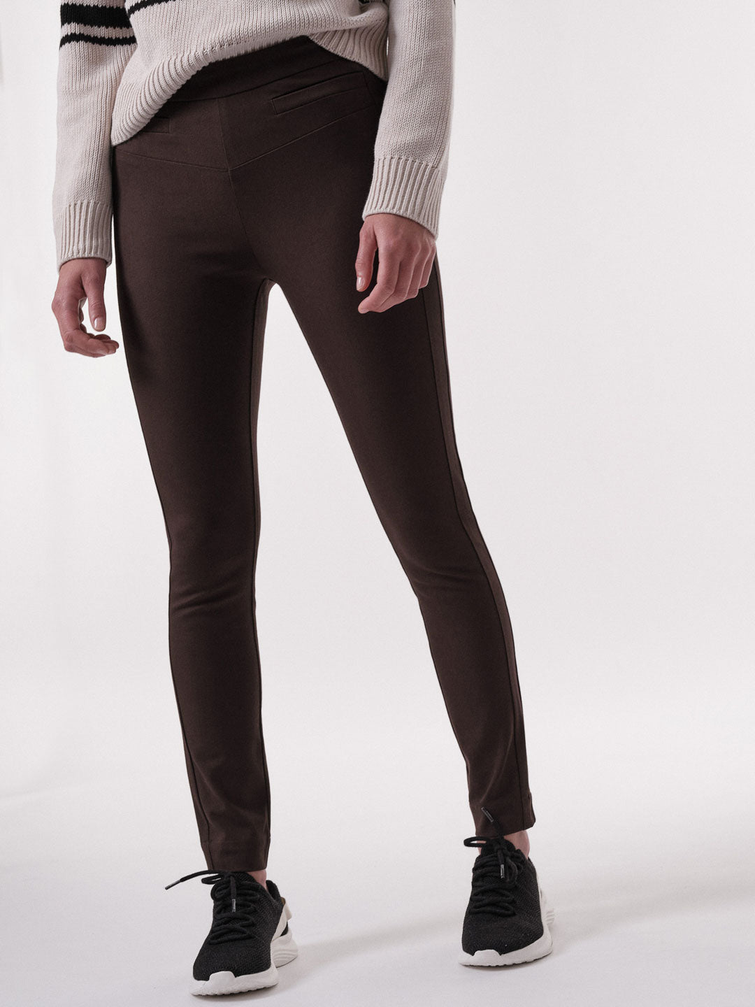 Slim Fit Hose GOTS - Espresso