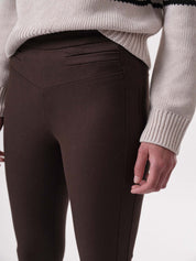 Slim Fit Hose GOTS - Espresso