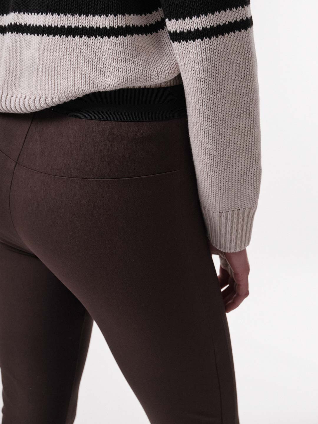 Slim Fit Hose GOTS - Espresso