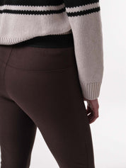 Slim Fit Hose GOTS - Espresso