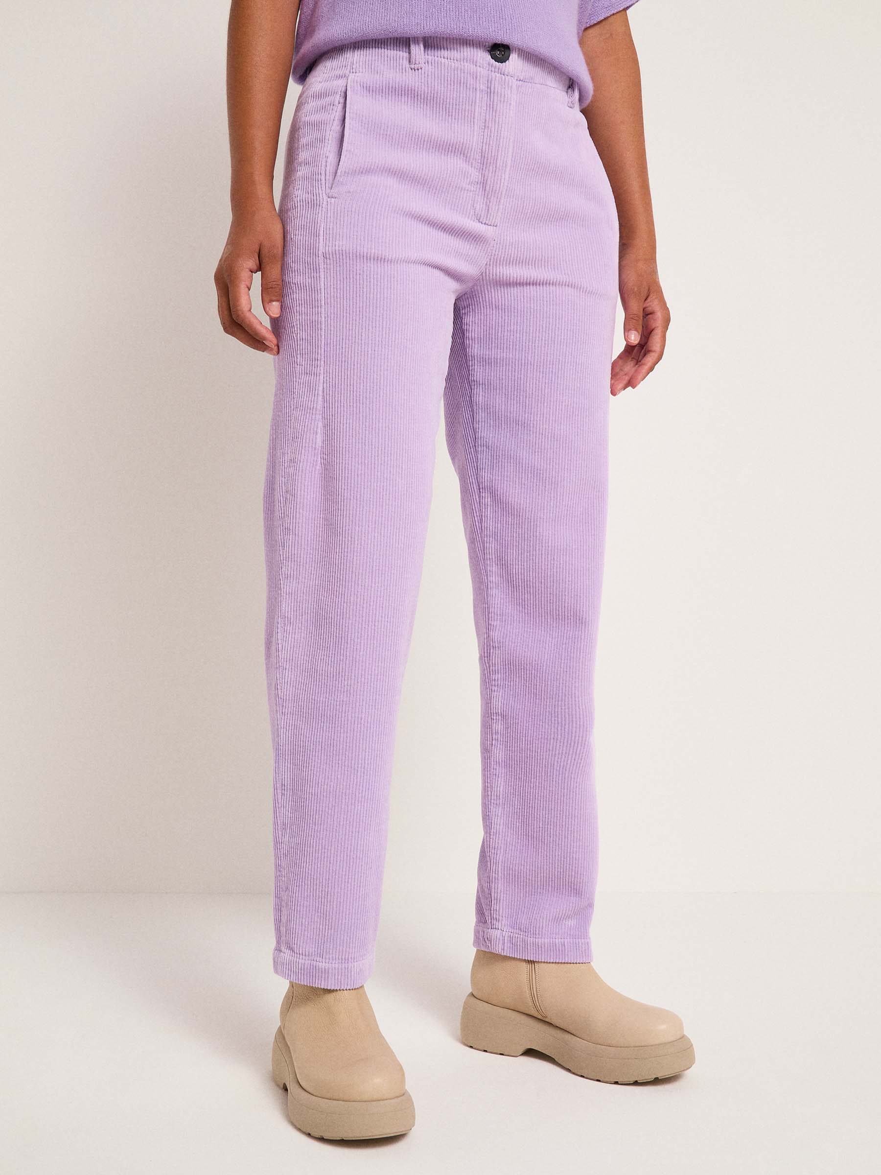 Kord Hose GOTS - Purple Rose