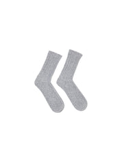 Rippenstrick-Socken GOTS