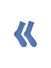 Rippenstrick-Socken GOTS