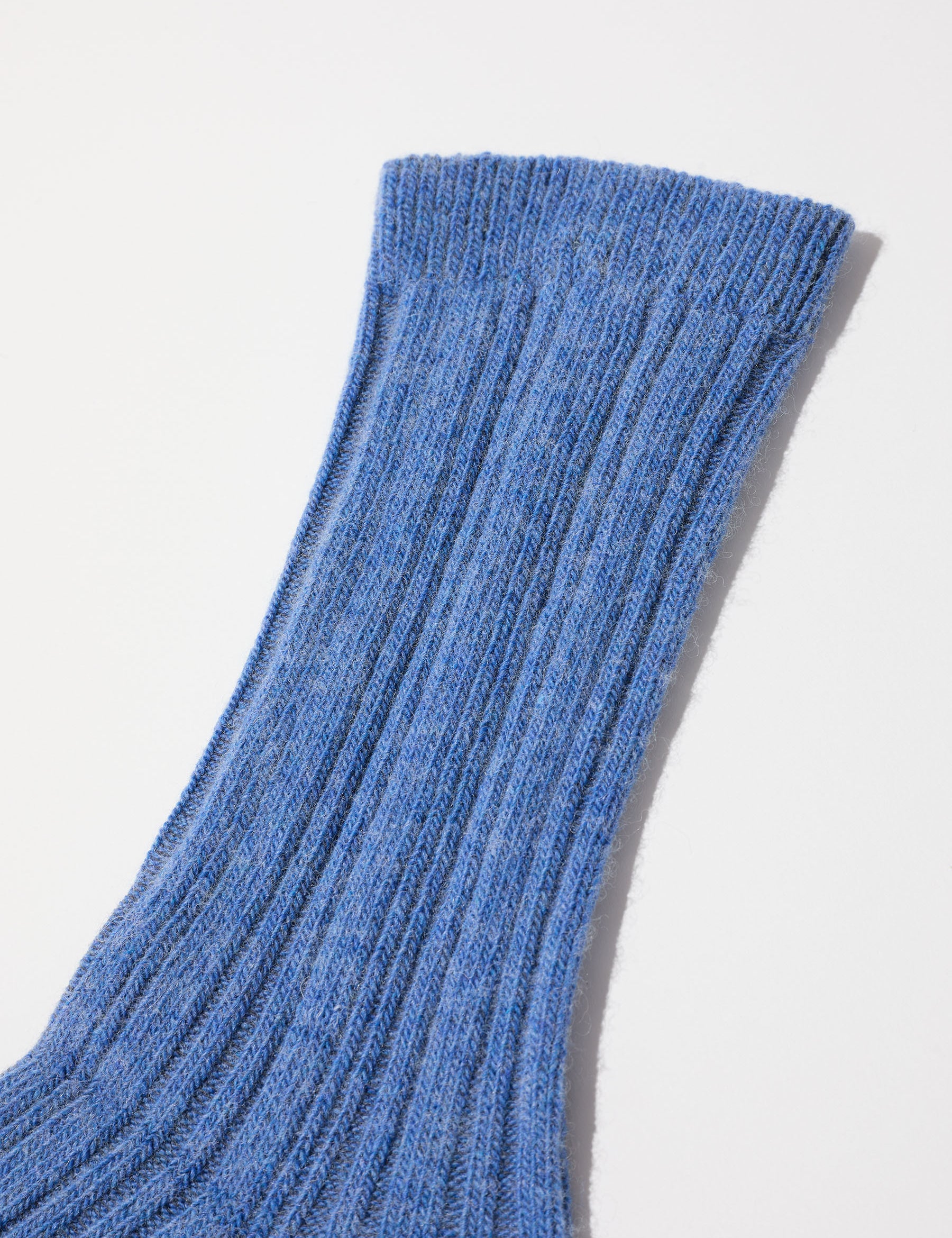 Rippenstrick-Socken GOTS