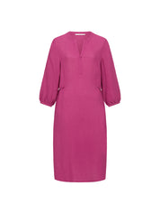 Midikleid mit Struktur - Blossom Pink