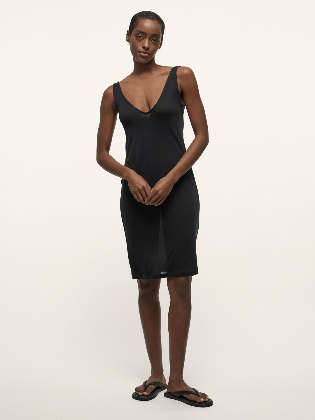 Unterkleid aus Tencel - Black