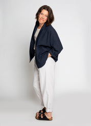 LIVIA Kimono - Schwarz