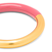 Double Color Ring - Gold Plated