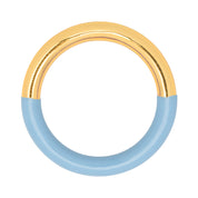 Double Color Ring - Gold Plated