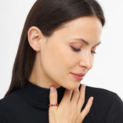 Color Ball Beads Ring