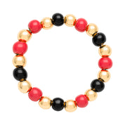 Color Ball Beads Ring