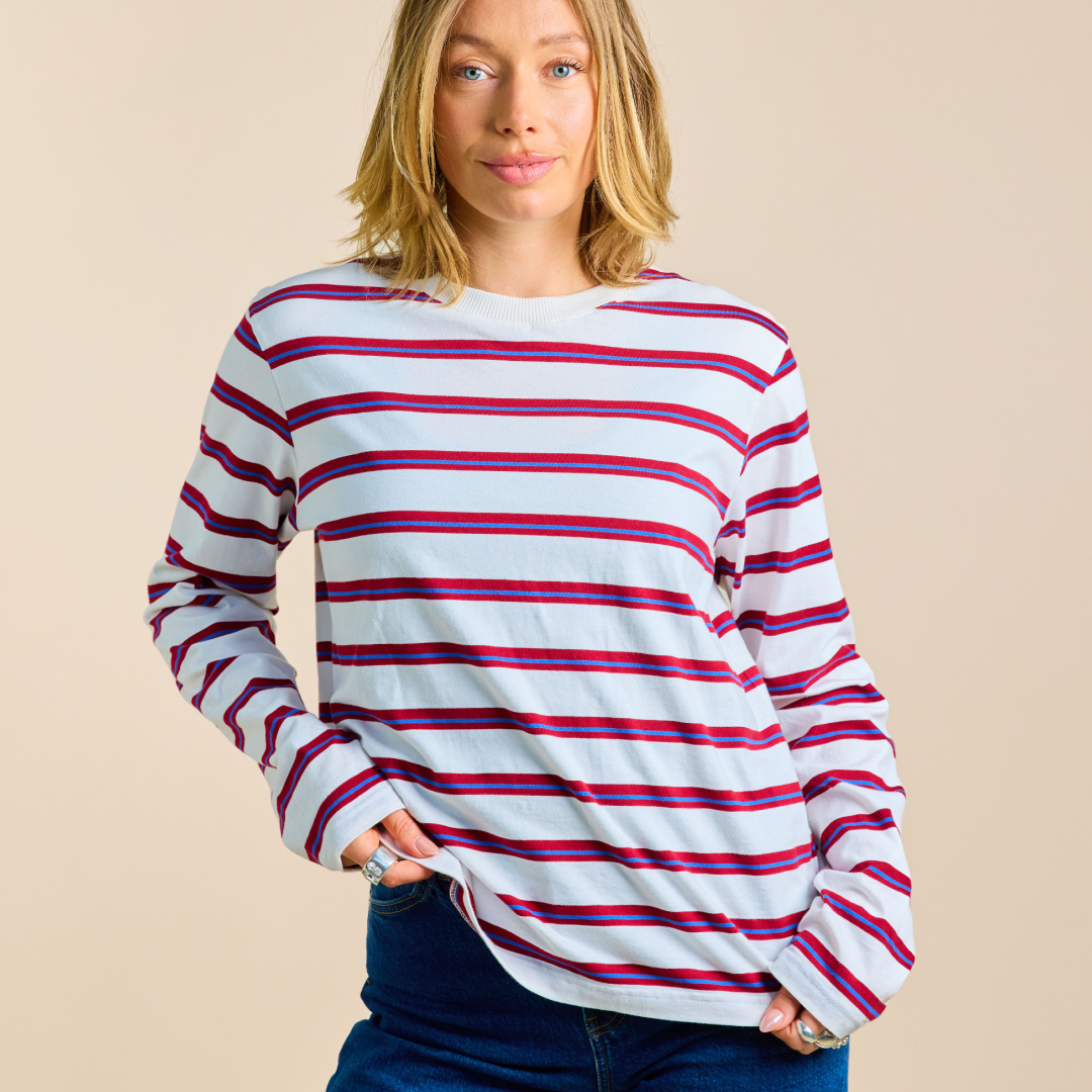 Langarmshirt Gestreift