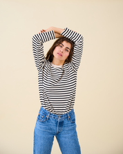 Langarmshirt Gestreift